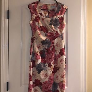 Floral print dress